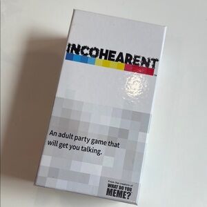 Incohearent Adult Party Game